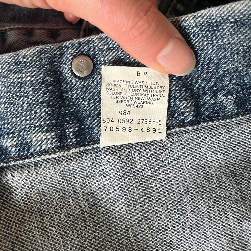 Levi's Blue Denim Jacket - Picture 8 of 11